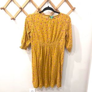 Mustard colored Summer dress size XL